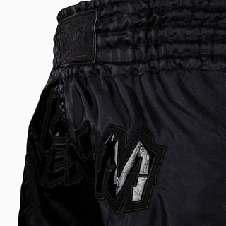 Korte broek kick-thai Venum Inferno 2.0 Zwart-grijs-Combat Arena