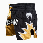 Korte broek kick-thaise Venum Inferno 2.0 Zwart-goud-Combat Arena