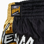 Korte broek kick-thaise Venum Inferno 2.0 Zwart-goud-Combat Arena