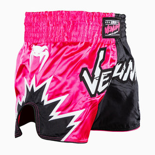 Korte broek kick-thaïs Venum Inferno 2.0 Roze-zwart-Combat Arena