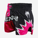 Korte broek kick-thaïs Venum Inferno 2.0 Roze-zwart-Combat Arena