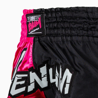 Korte broek kick-thaïs Venum Inferno 2.0 Roze-zwart-Combat Arena