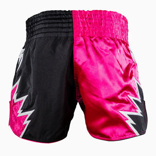Korte broek kick-thaïs Venum Inferno 2.0 Roze-zwart-Combat Arena
