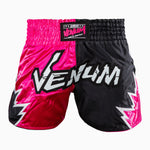 Korte broek kick-thaïs Venum Inferno 2.0 Roze-zwart-Combat Arena
