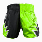 Korte broek kick-thai Venum Inferno 2.0 Groen-zwart-Combat Arena