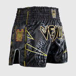 Korte broek kick-thai Venum Matupa Zwart-grijs-Combat Arena