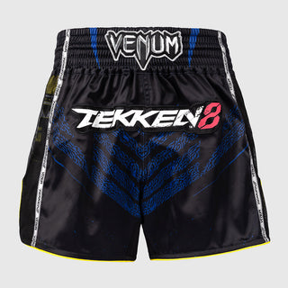 Korte broek kick-thai Venum Tekken 8 King Zwart-geel-Combat Arena