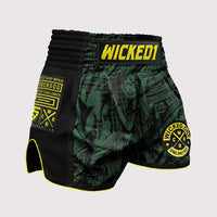 Korte broek kick-thaise Wicked One Havoc-Combat Arena