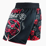 MMA broekje Pride or Die Cherry Choke 