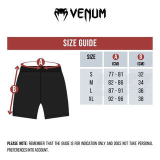 Korte broek kick-thai Venum Amazonia Reborn zwart-rood 