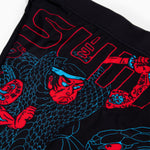 Korte broek compressie Half Sumo Black Mamba Neon 