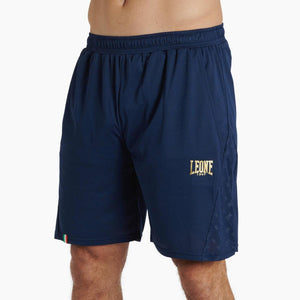 Korte broek training Leone DNA ABX726 Blauw 