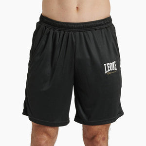 Korte broek training Leone Logo ABX121 Zwart 