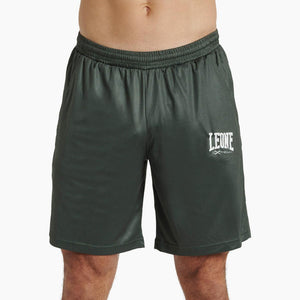 Korte broek training Leone Logo ABX121 Groen 