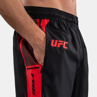 Korte broek training Venum UFC Fight Week Unity zwart-rood 
