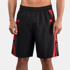 Korte broek training Venum UFC Fight Week Unity zwart-rood 