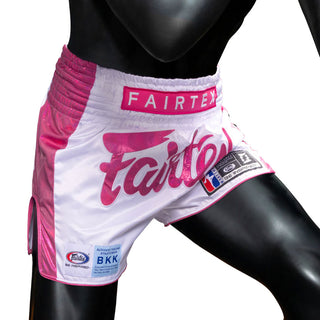 Korte broek kick-thai Fairtex Pink Strike Limited Edition 