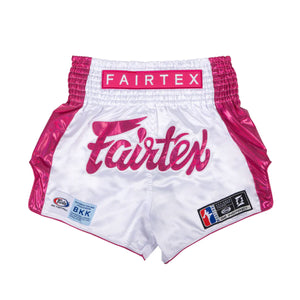 Korte broek kick-thai Fairtex Pink Strike Limited Edition 