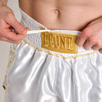 Korte broek kick-thai Leone DNA Premium AB969 Wit 