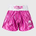 Korte broek kick-thai Venum Contender XT Roze-wit 