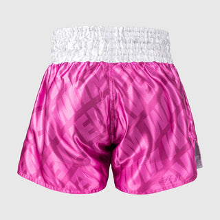 Korte broek kick-thai Venum Contender XT Roze-wit 