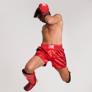 Korte broek kick WAKO Leone AB996 Rood 