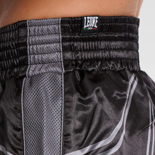 Korte broek kick WAKO Leone AB996 Zwart 