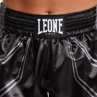Korte broek kick WAKO Leone AB996 Zwart 