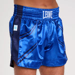 Korte broek kick WAKO Leone AB996 Blauw 
