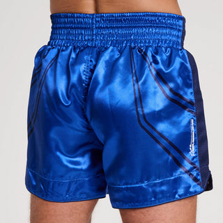 Korte broek kick WAKO Leone AB996 Blauw 