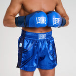 Korte broek kick WAKO Leone AB996 Blauw 