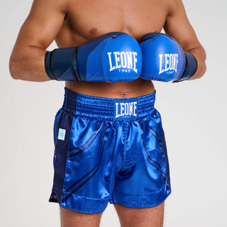 Korte broek kick WAKO Leone AB996 Blauw 