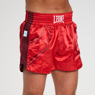 Korte broek kick WAKO Leone AB996 Rood 