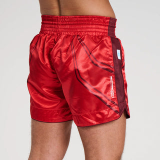 Korte broek kick WAKO Leone AB996 Rood 