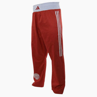 Broek Kickboksen WAKO Adidas Rood 