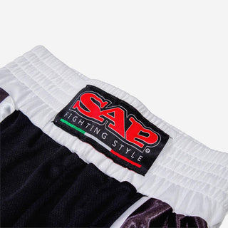 Pantaloni SAP WAKO Kickboxing Competition Nero-Combat Arena