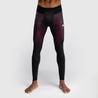 Compressiebroek Venum G-Fit Air Zwart-rood-Combat Arena