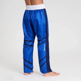 Broek Kickboksen WAKO Leone AB992 Blauw 