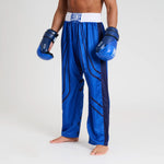 Broek Kickboksen WAKO Leone AB992 Blauw 