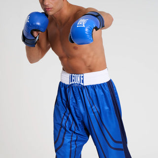Broek Kickboksen WAKO Leone AB992 Blauw 