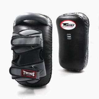 Thai Pad Twins Special KPL12 Zwart-grijs-Combat Arena