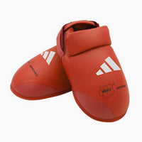 Karate voetbeschermers Adidas WKF Rood (vervanging) 