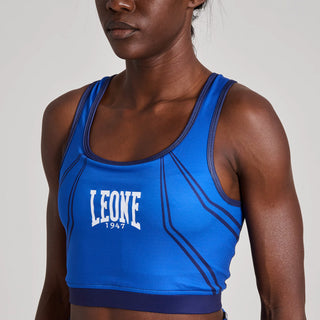 Dames Borstbeschermers Leone WAKO AB993 Blauw-Combat Arena