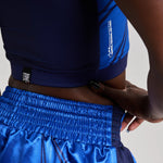 Dames Borstbeschermers Leone WAKO AB993 Blauw-Combat Arena