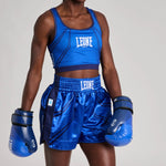 Dames Borstbeschermers Leone WAKO AB993 Blauw-Combat Arena