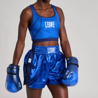 Dames Borstbeschermers Leone WAKO AB993 Blauw-Combat Arena
