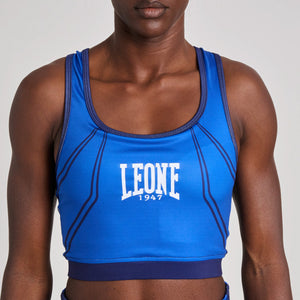 Dames Borstbeschermers Leone WAKO AB993 Blauw-Combat Arena