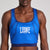 Dames Borstbeschermers Leone WAKO AB993 Blauw-Combat Arena