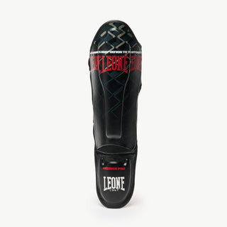 Scheenbeschermers Leone MMA Cage PT163 Donkergrijs-Combat Arena