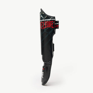 Scheenbeschermers Leone MMA Cage PT163 Donkergrijs-Combat Arena